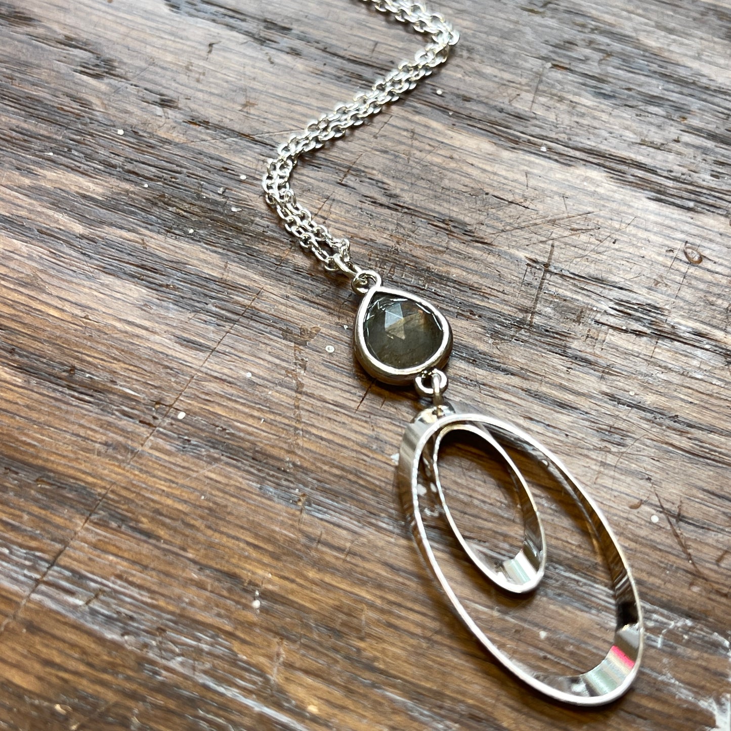 Labyrinth Labradorite Necklace