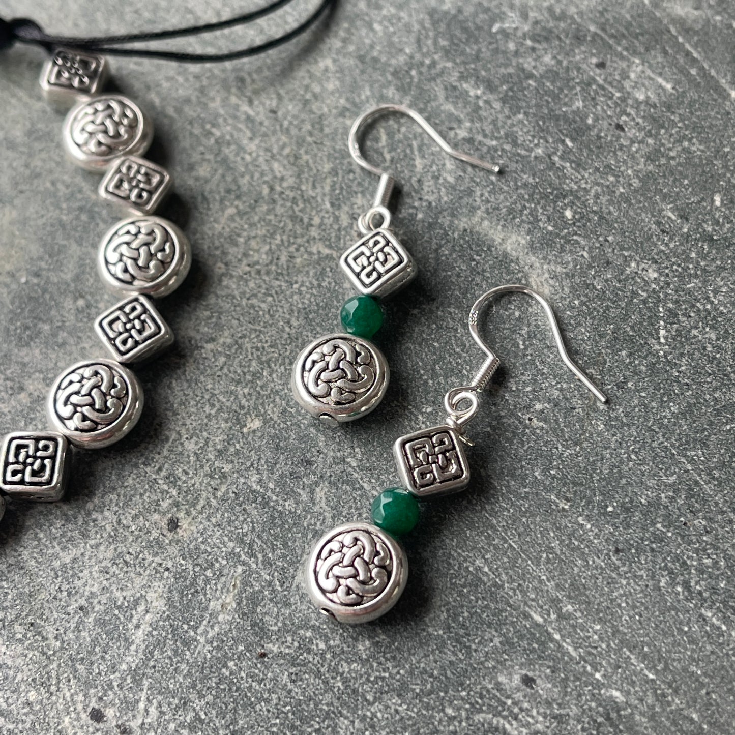 Celtic knot earrings