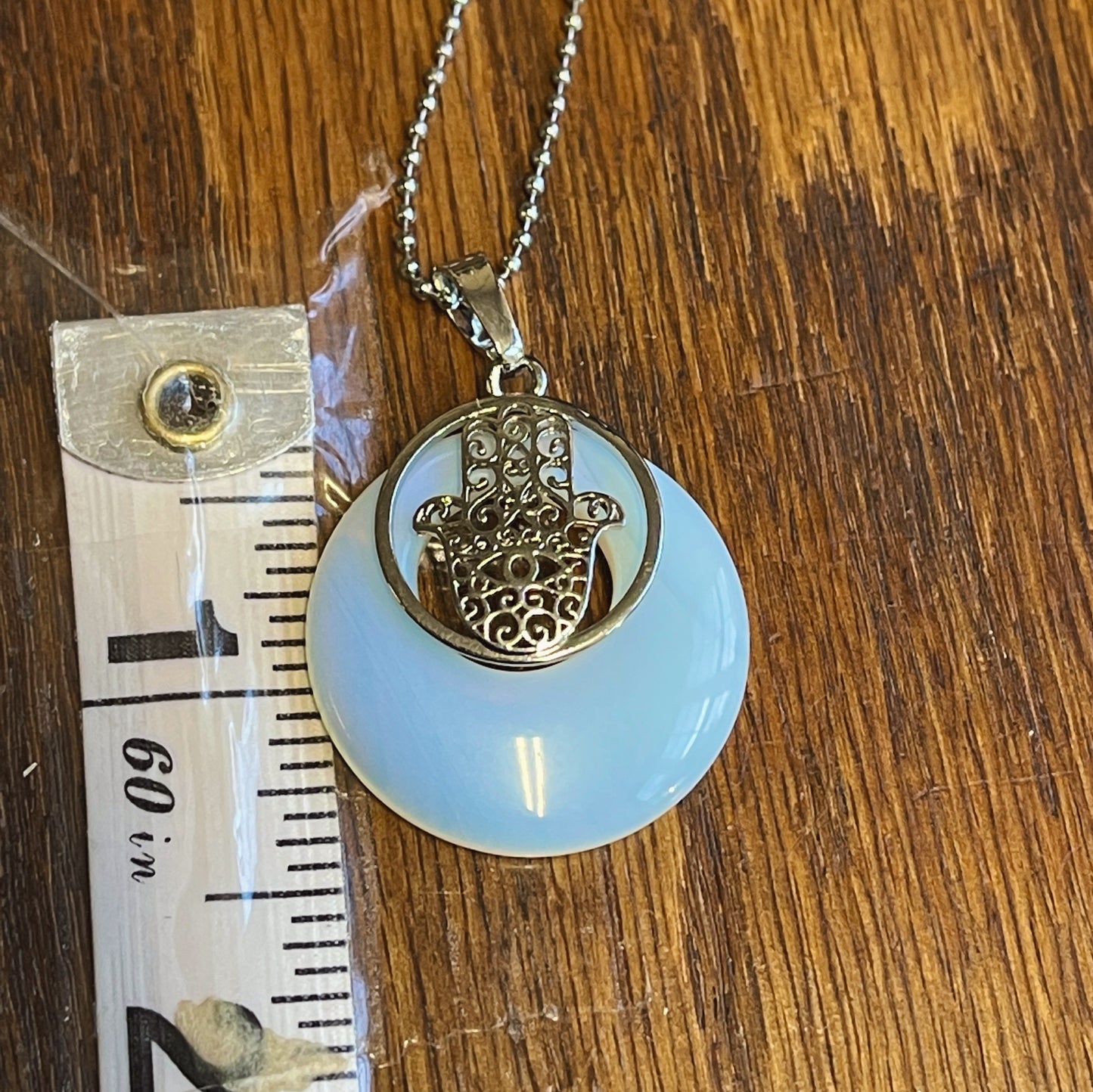 Ahimsa Gem and Shell Necklace