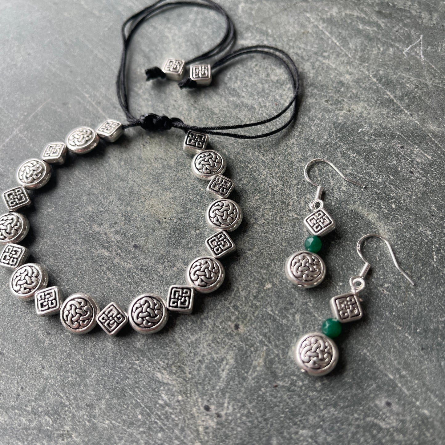 Celtic knot earrings