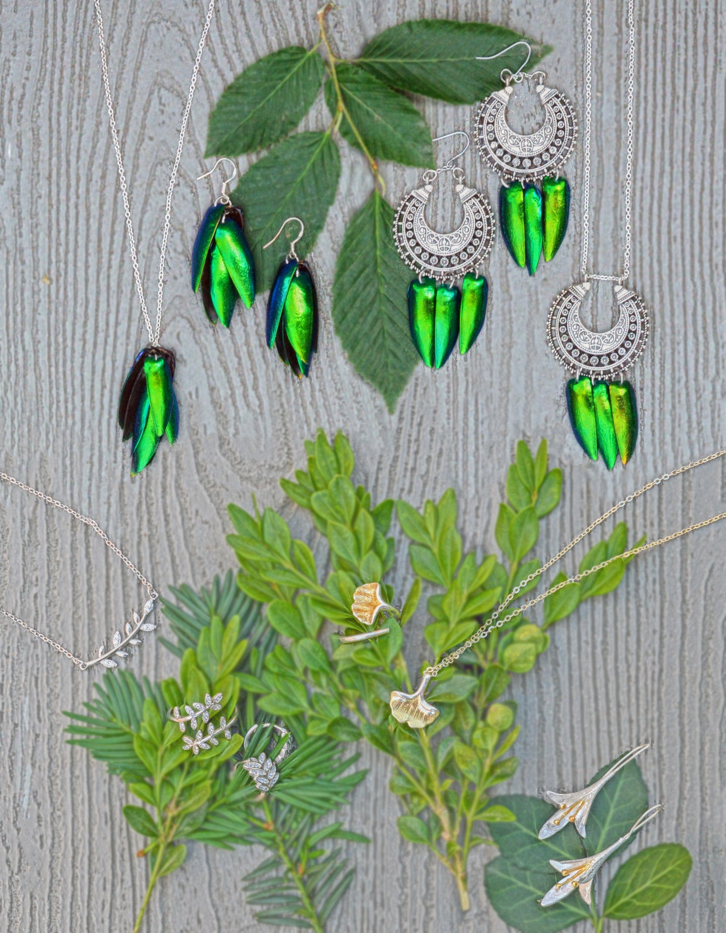 Jewel Wing Earrings