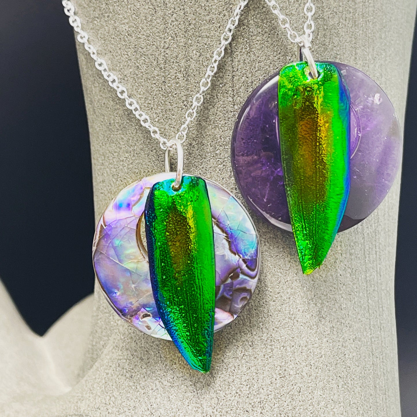 Jewel Wing Gemstone Necklace