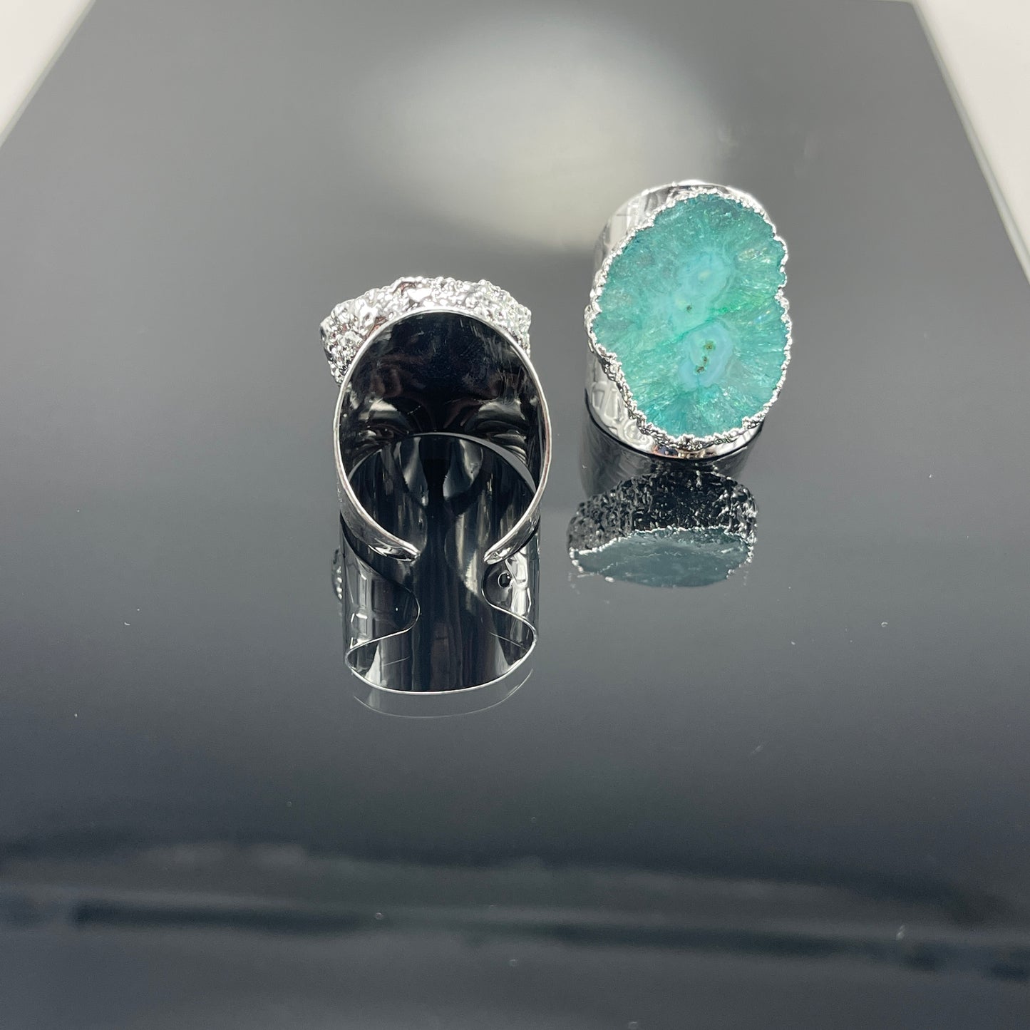 Vata Solar Quartz Statement Ring