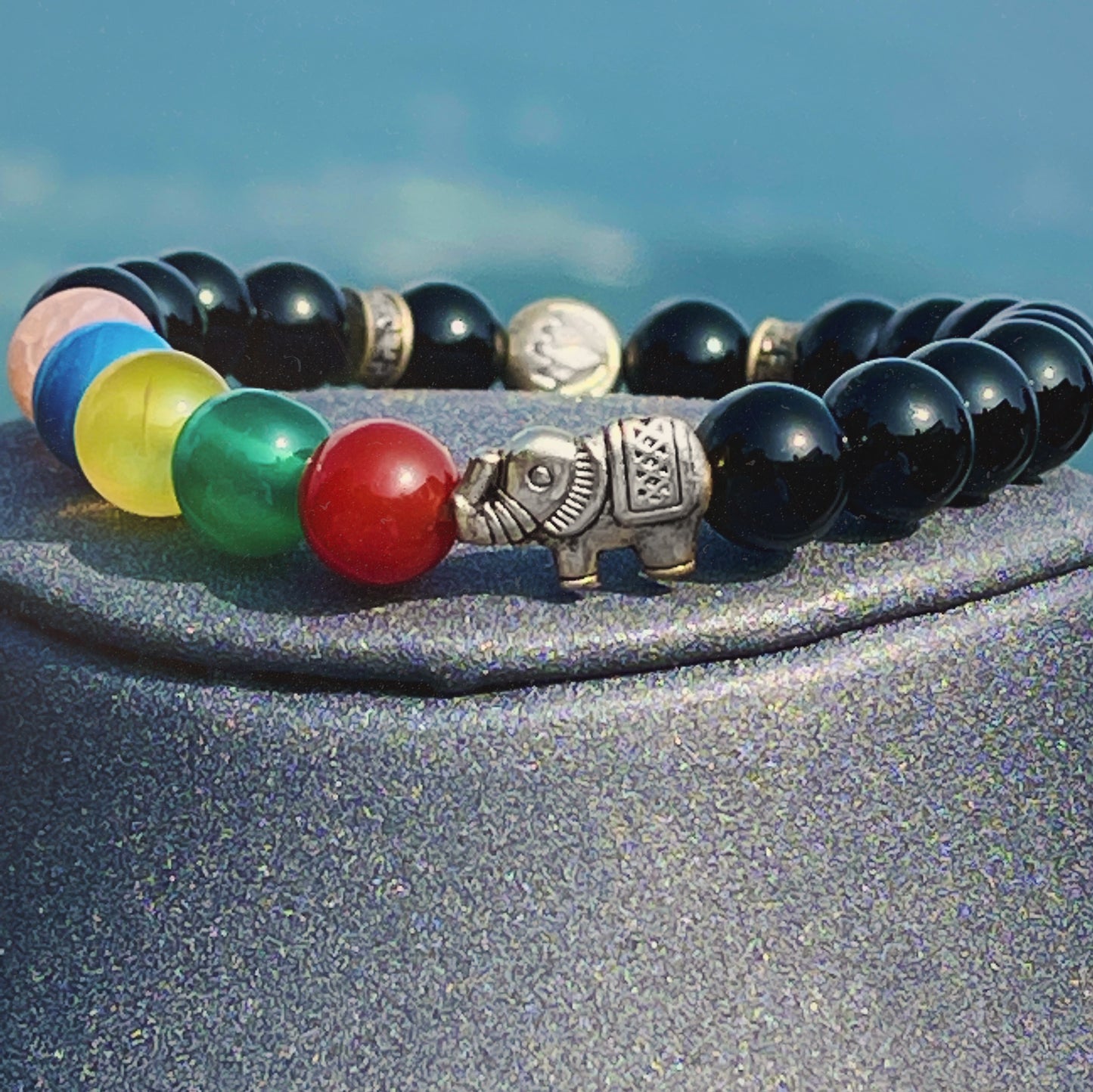 Dani Elephant Beaded Bracelet