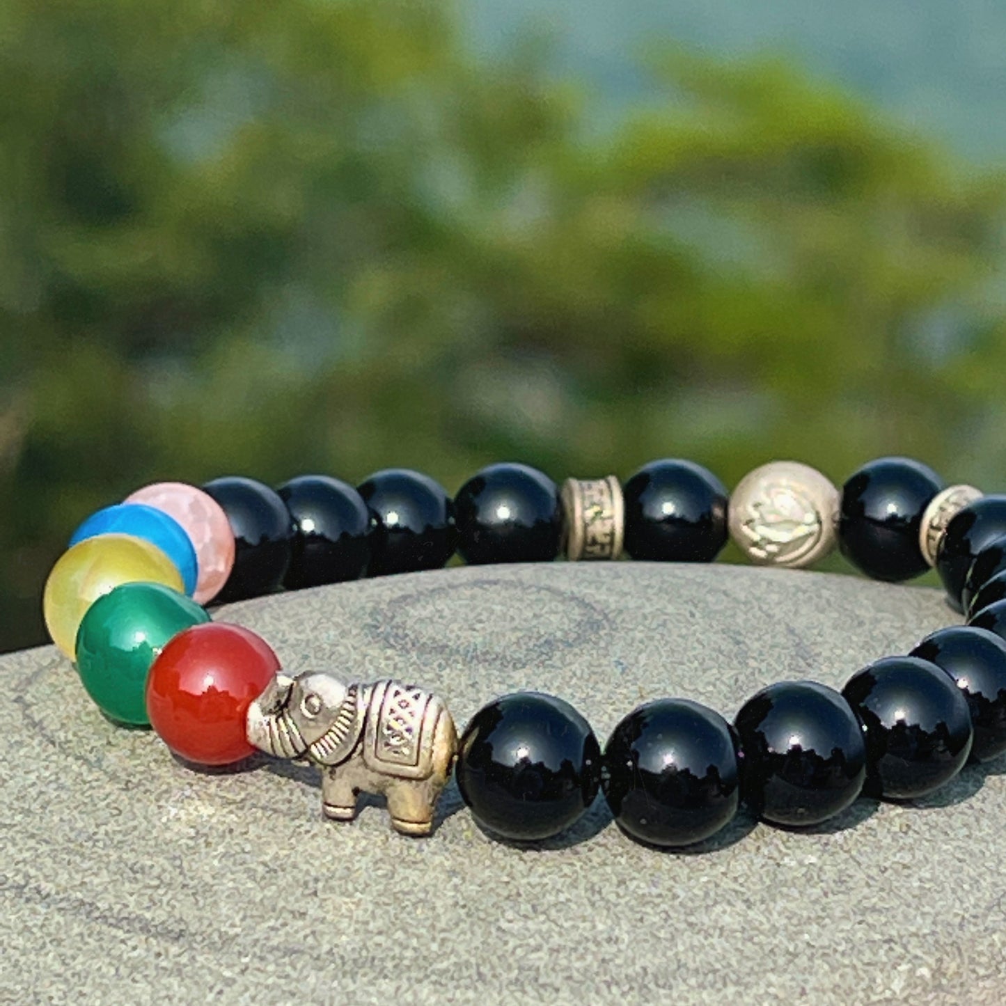 Dani Elephant Beaded Bracelet