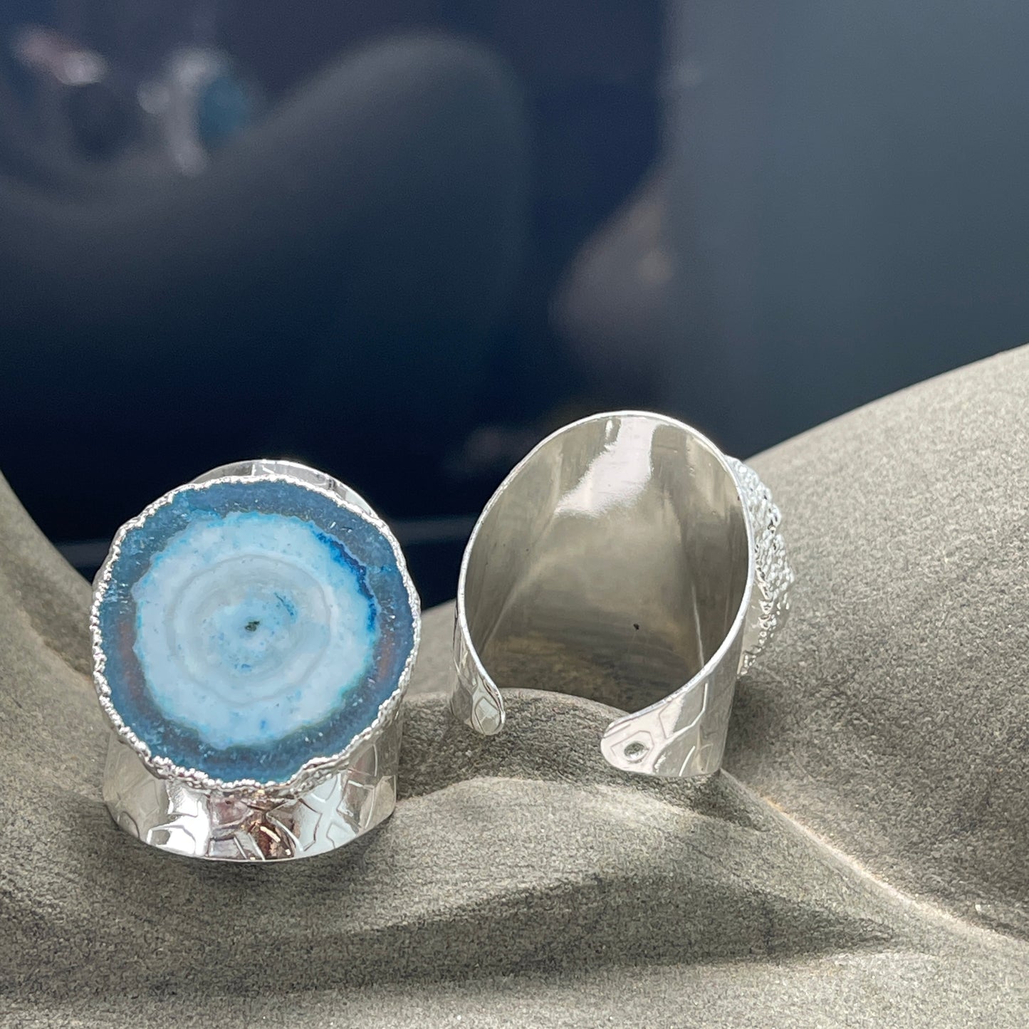 Vata Solar Quartz Statement Ring
