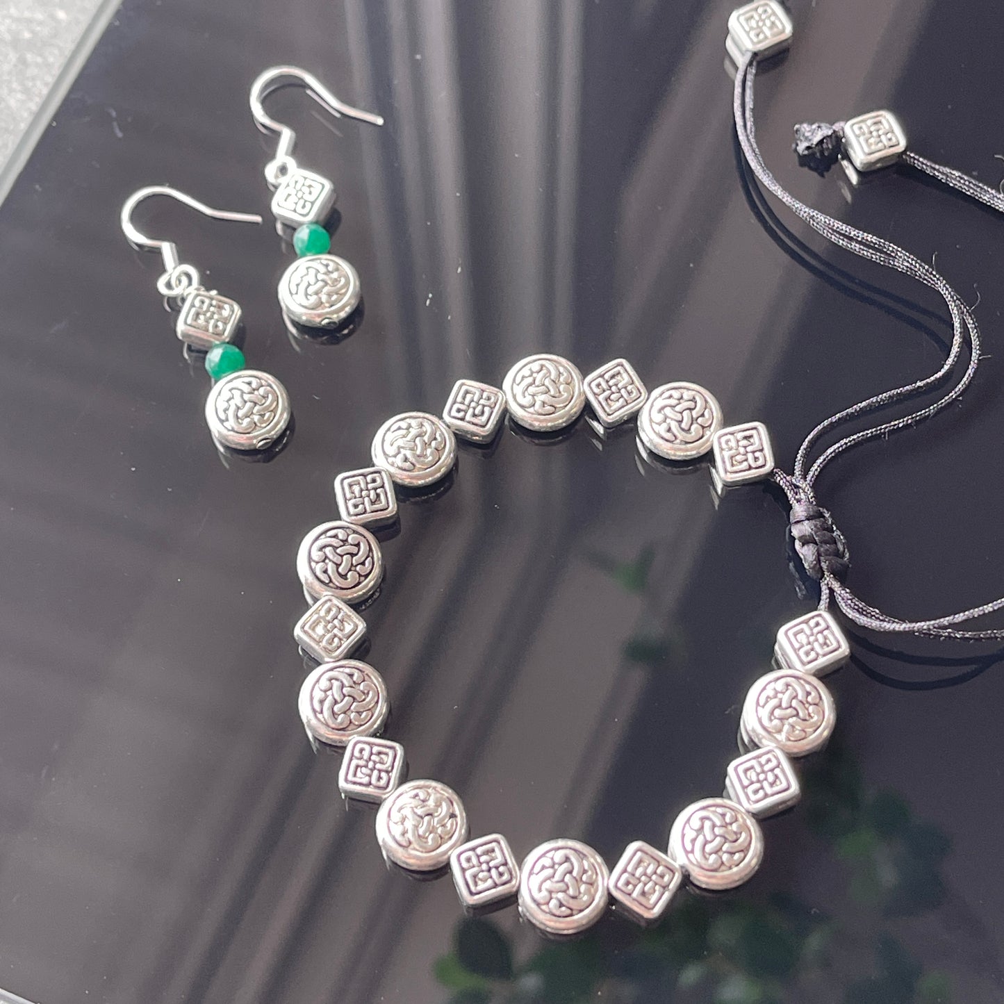 Celtic knot earrings