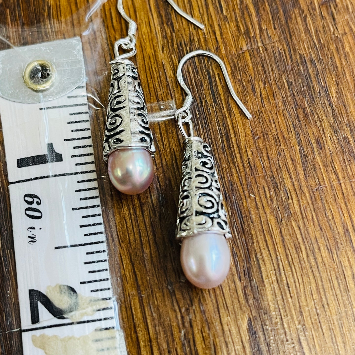 Cloudland Gemstone Bali Silver Earrings