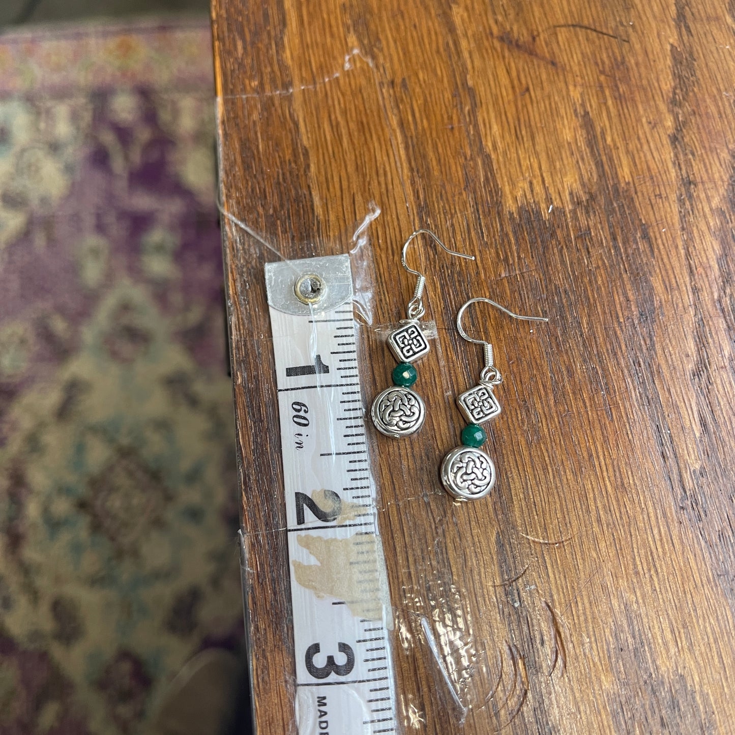 Celtic knot earrings
