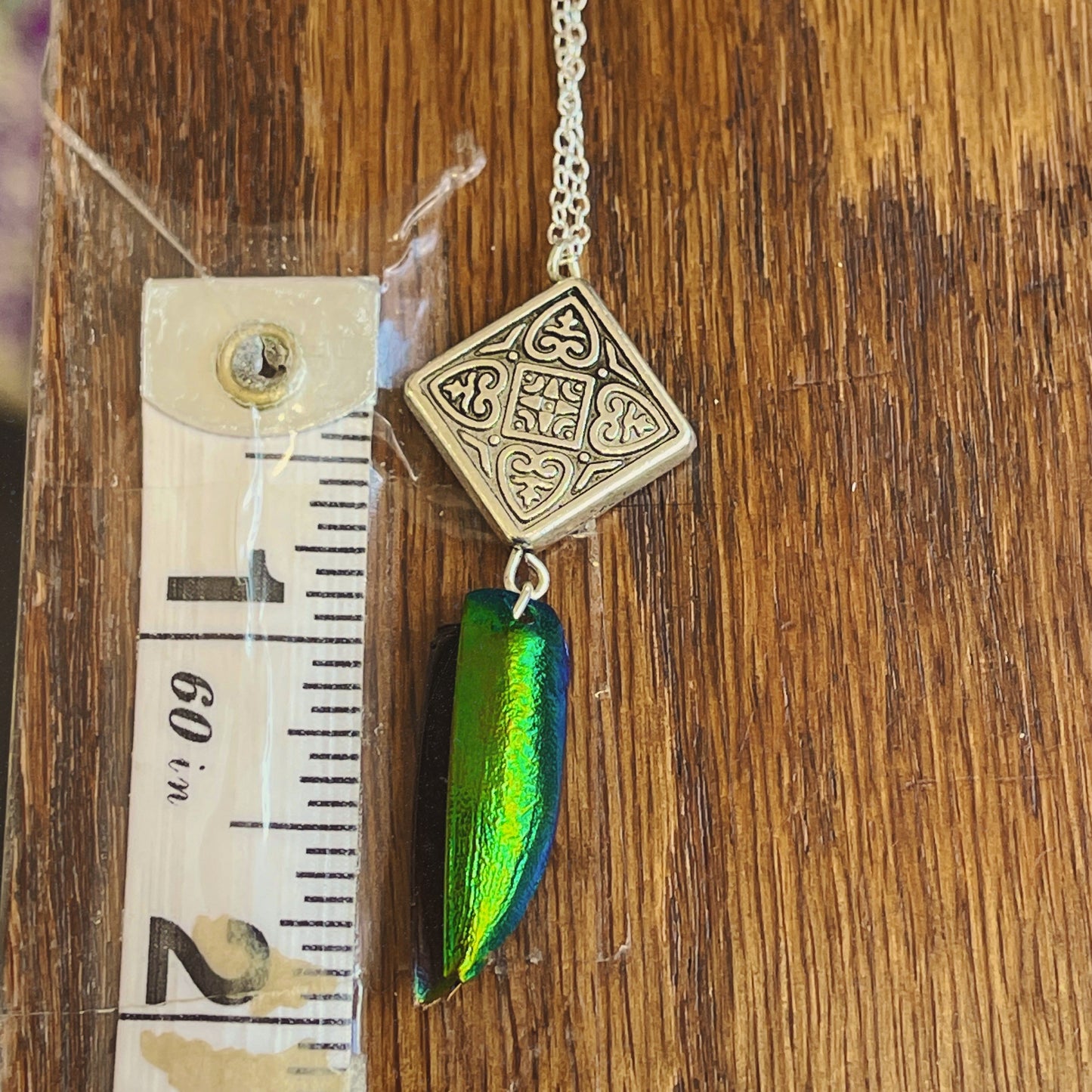 Jewel Wing Bali Silver Necklace
