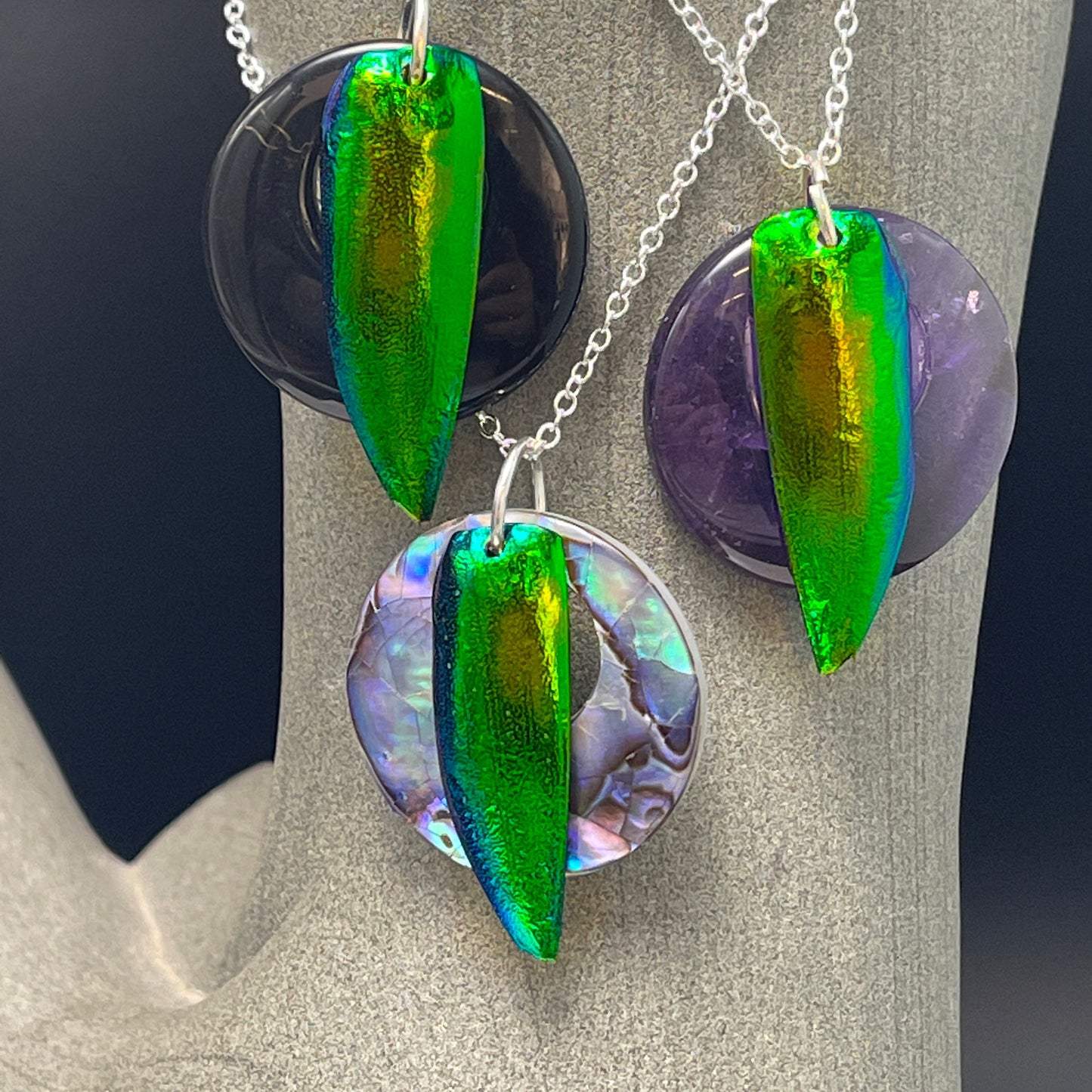 Jewel Wing Gemstone Necklace