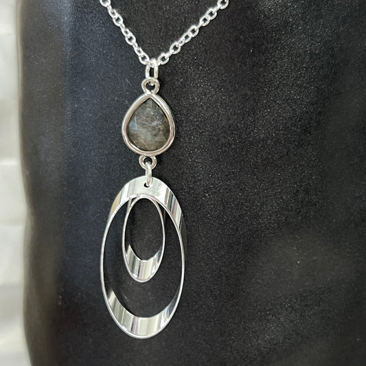 Labyrinth Labradorite Necklace