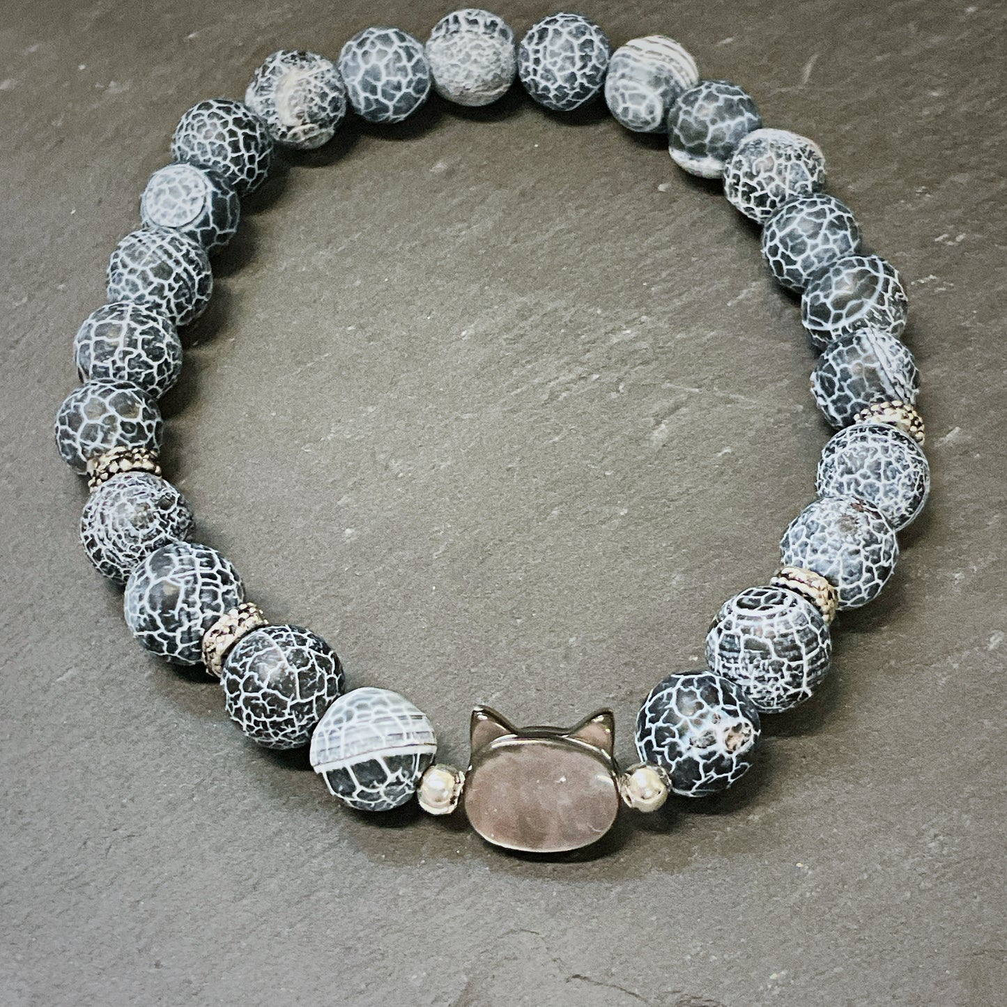 Kitty Cat Gemstone Bracelet