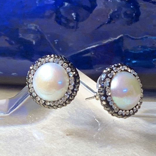 Sheba Pearl Post Earrings