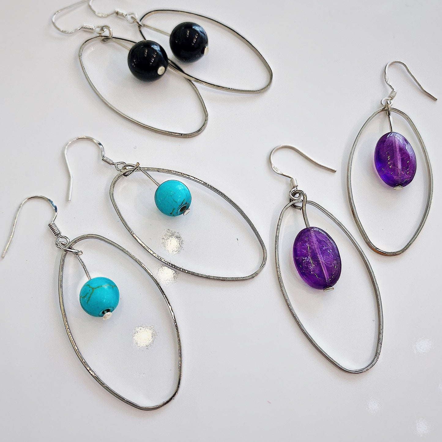 Elemental Gemstone Earrings